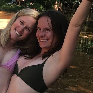 Olive Green V-Wire Bikini Top